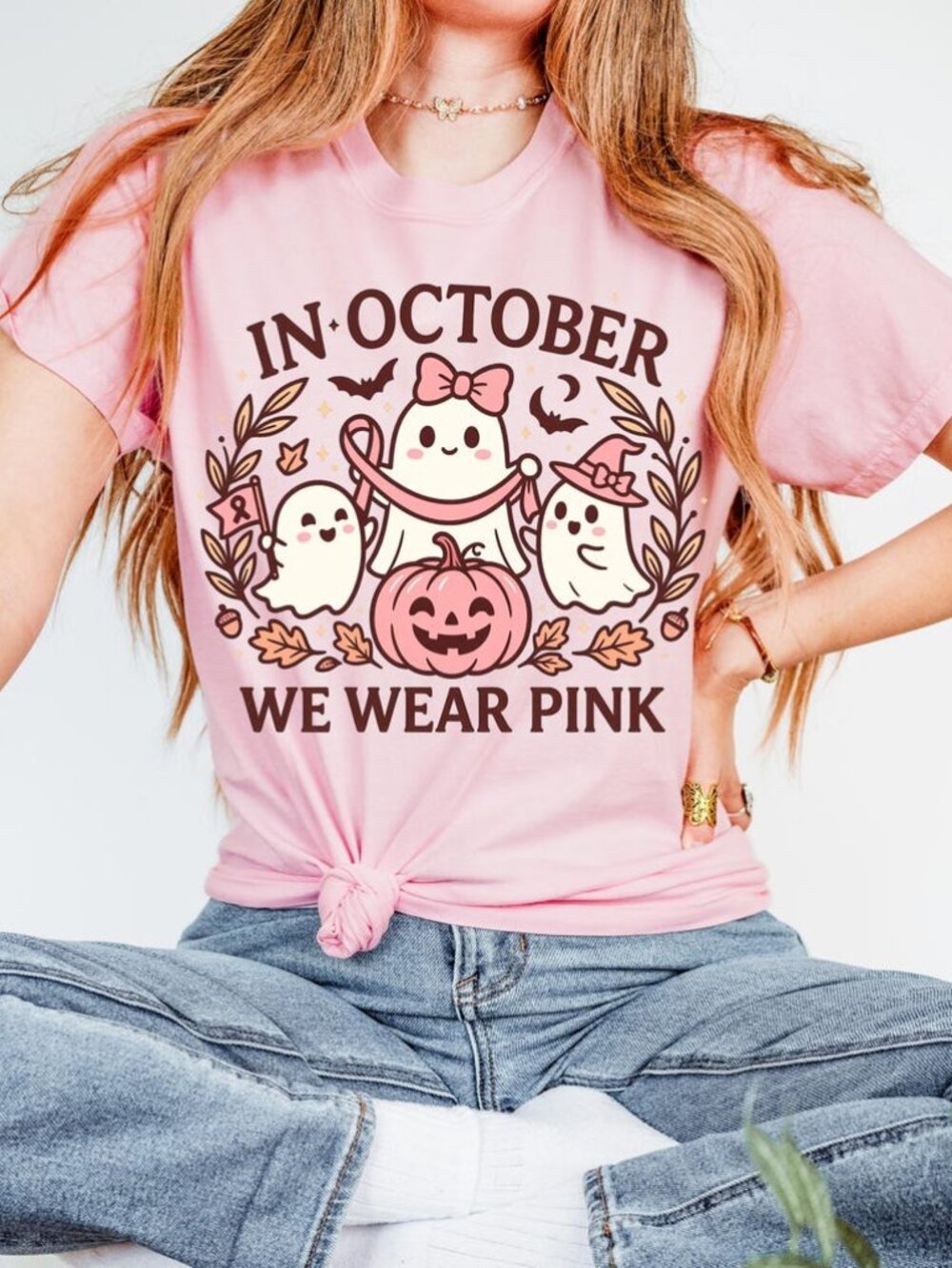 Breast Cancer Awareness Shirt, In October We Wear Pink Shirt